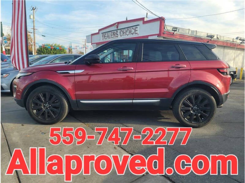 2016 Land Rover Range Rover Evoque for sale at Dealers Choice Inc in Farmersville CA