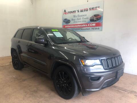 2018 Jeep Grand Cherokee for sale at Antonio's Auto Sales in South Houston TX