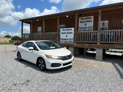 2015 Honda Civic for sale at Vermilion Auto Sales & Finance in Erath LA