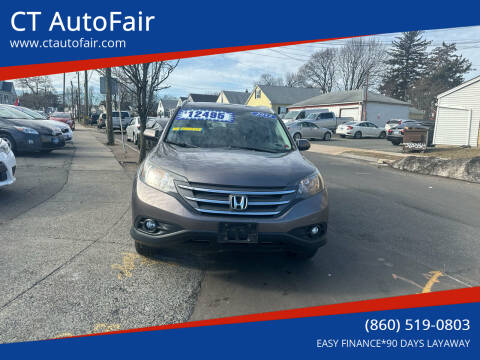 2012 Honda CR-V for sale at CT AutoFair in West Hartford CT