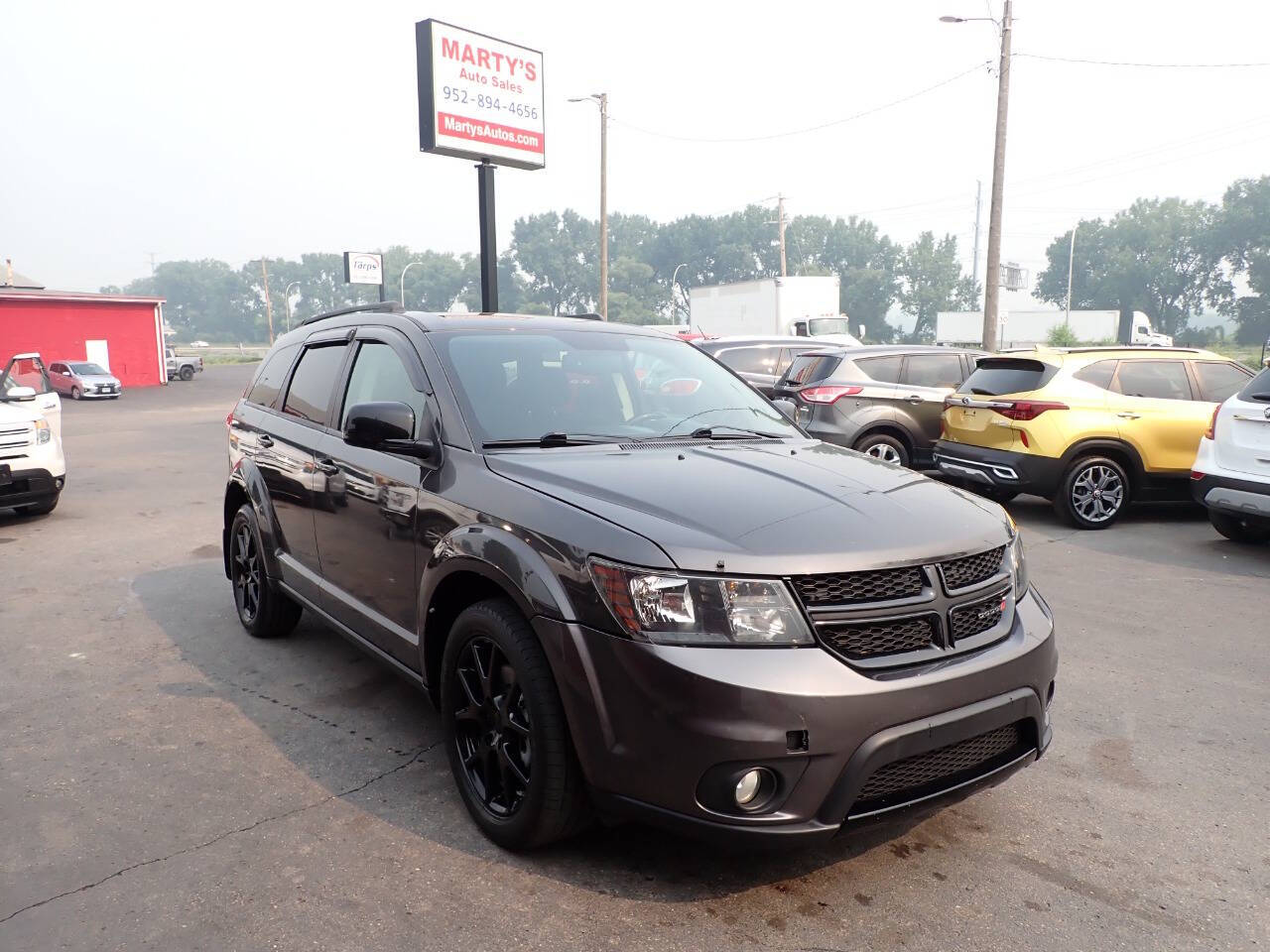 Gray 2016 Dodge Journey SUV / Crossover Front-Wheel Drive 4-Speed Automatic