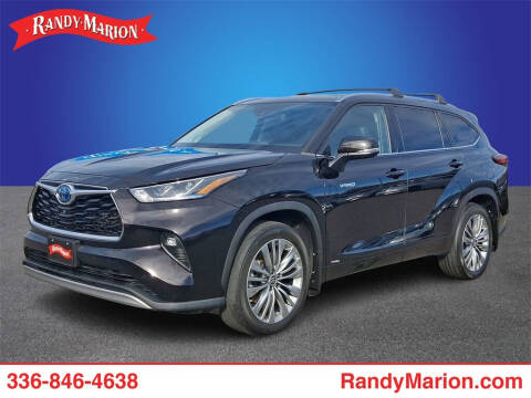 2020 Toyota Highlander Hybrid for sale at Randy Marion Chevrolet GMC of West Jefferson in West Jefferson NC