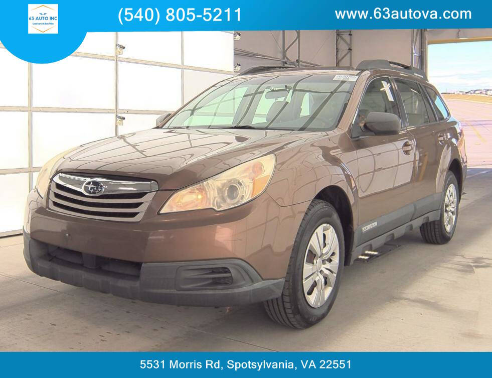 2011 Subaru Outback for sale at 63 Auto Inc in Spotsylvania, VA