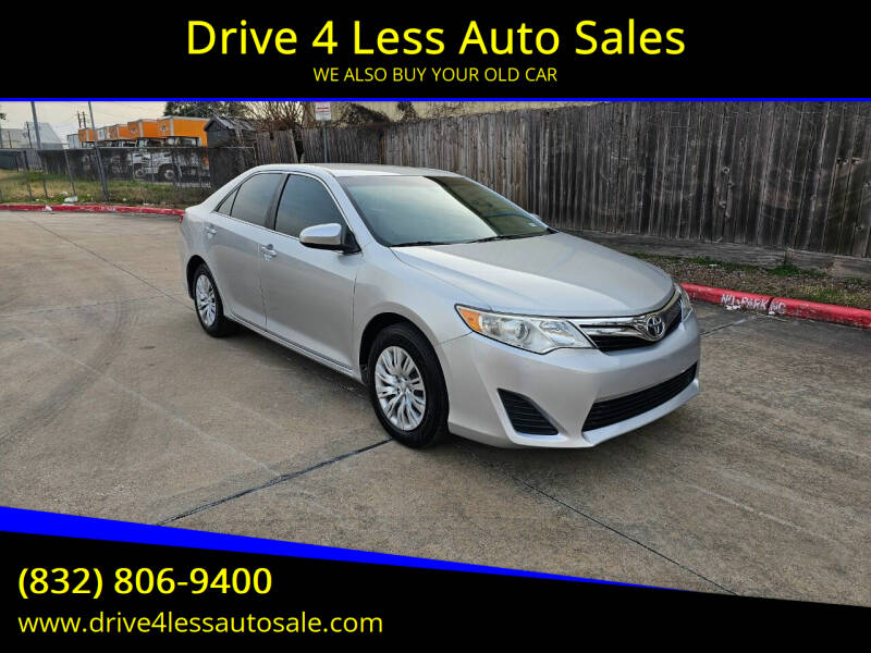 2012 Toyota Camry for sale at Drive 4 Less Auto Sales in Houston TX