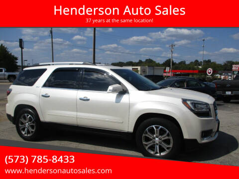 2014 GMC Acadia for sale at Henderson Auto Sales in Poplar Bluff MO