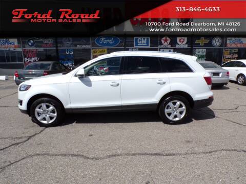 2013 Audi Q7 for sale at Ford Road Motor Sales in Dearborn MI