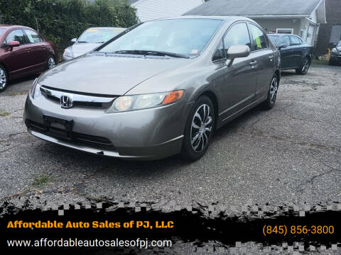 2007 Honda Civic for sale at Affordable Auto Sales of PJ, LLC in Port Jervis NY