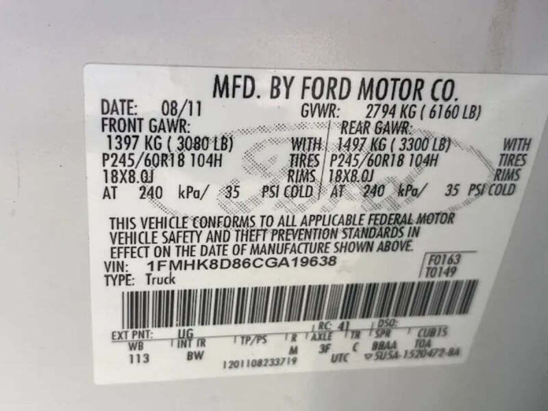 2012 Ford Explorer XLT