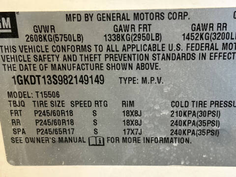 2008 GMC Envoy SLT