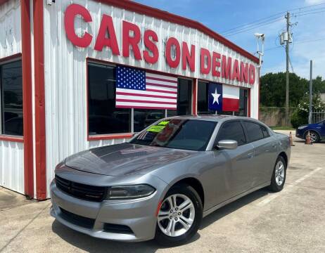 2015 Dodge Charger for sale at Cars On Demand 2 in Pasadena TX