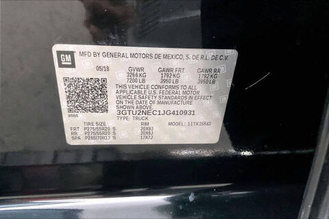 2018 GMC Sierra 1500