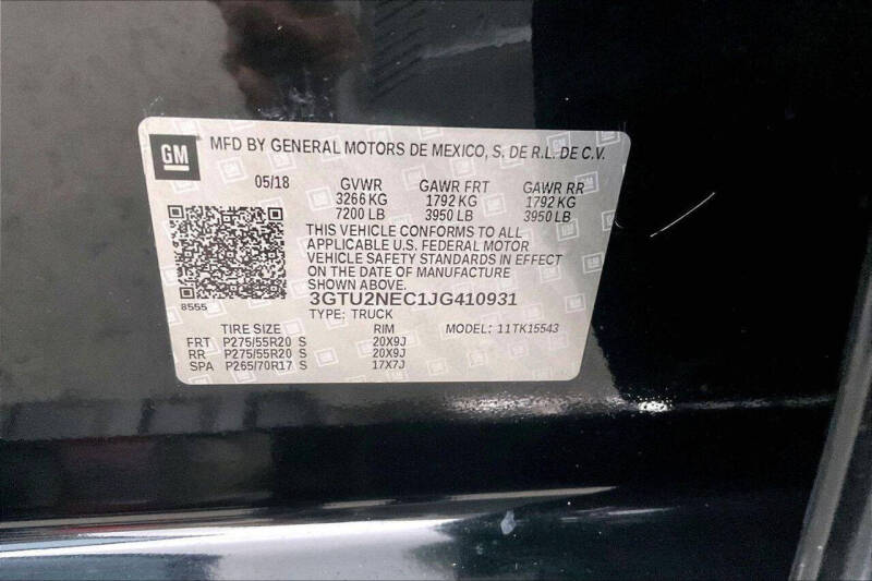 2018 GMC Sierra 1500