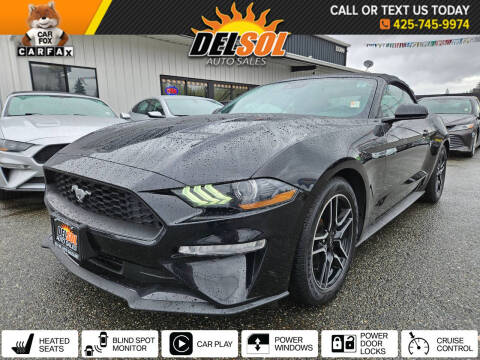2021 Ford Mustang for sale at Del Sol Auto Sales in Everett WA