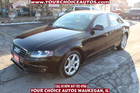 2009 Audi A4 for sale at Your Choice Autos - Waukegan in Waukegan IL