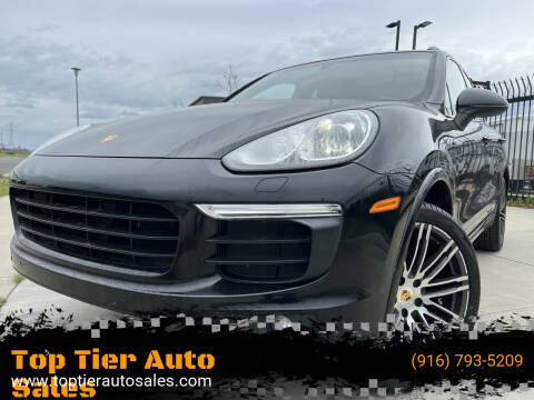 2017 Porsche Cayenne for sale at Top Tier Auto Sales in Sacramento CA