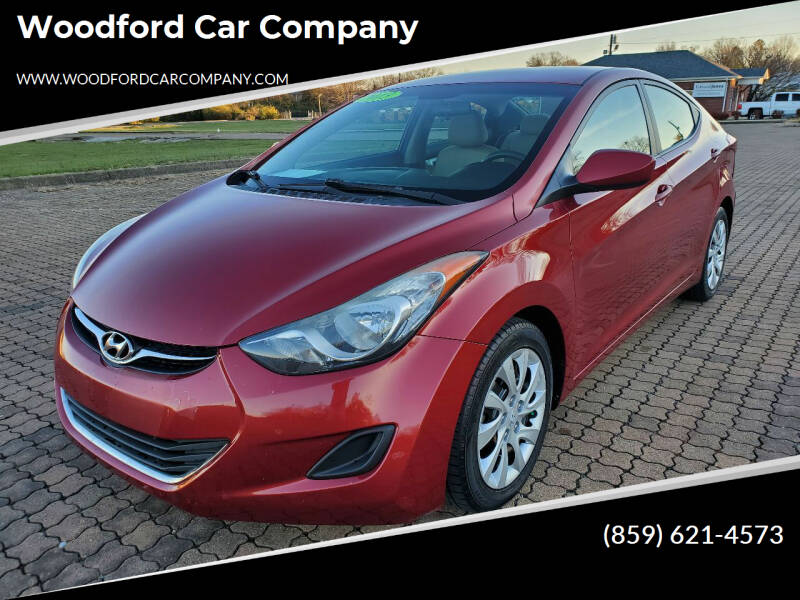 2013 Hyundai Elantra for sale at Woodford Car Company in Versailles KY