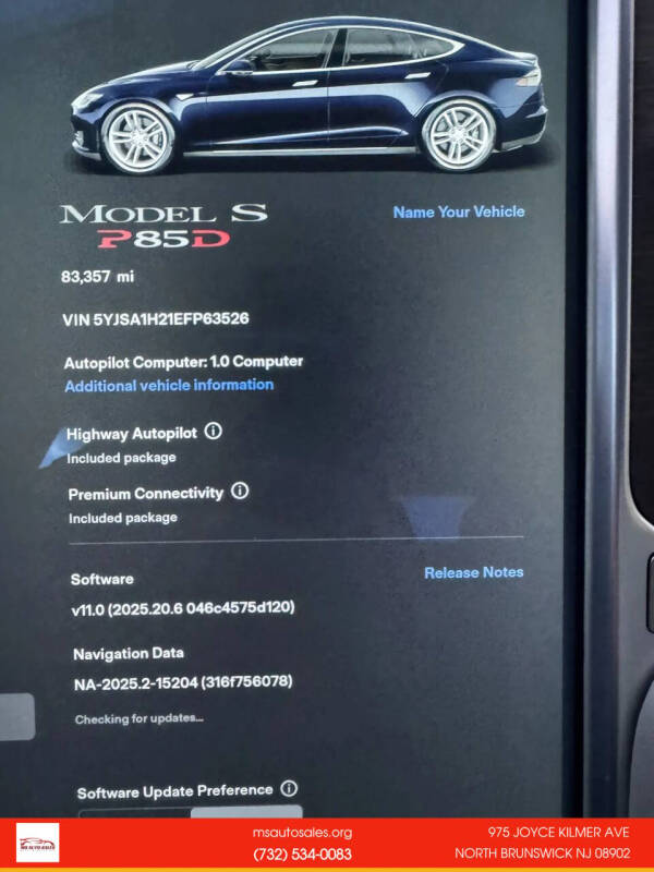 2014 Tesla Model S P85D