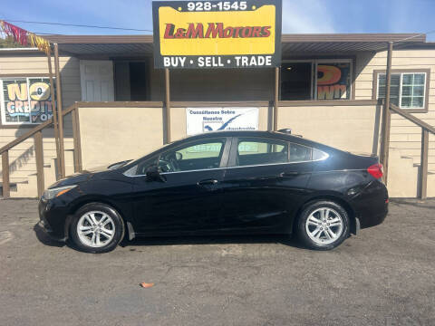 2016 Chevrolet Cruze for sale at L & M MOTORS in Santa Maria CA