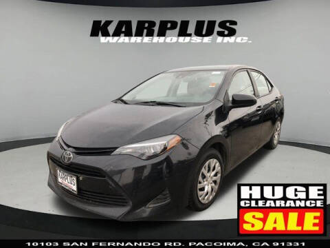 2019 Toyota Corolla for sale at Karplus Warehouse in Pacoima CA