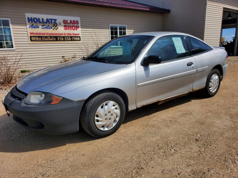 2003 Chevrolet Cavalier for sale at Hollatz Auto Sales in Parkers Prairie MN