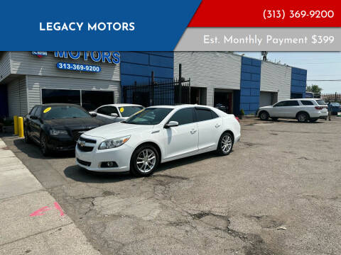 2013 Chevrolet Malibu for sale at Legacy Motors in Detroit MI