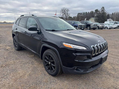 2017 Jeep Cherokee for sale at D & T AUTO INC in Columbus MN