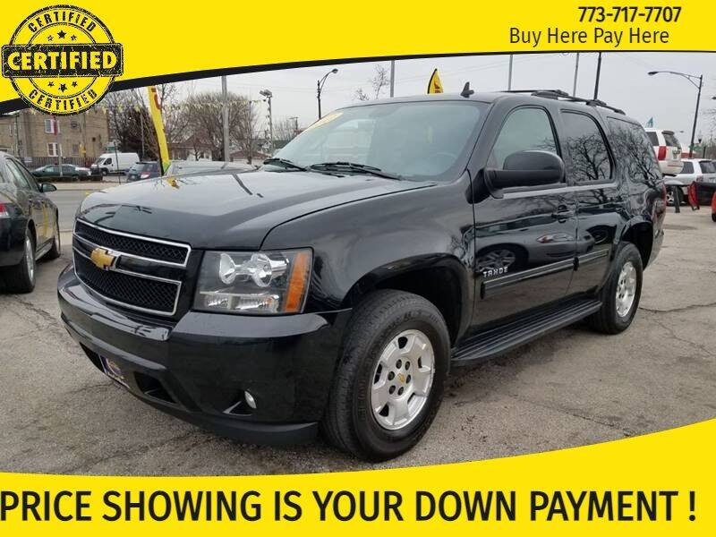2012 Chevrolet Tahoe for sale at AutoBank in Chicago IL