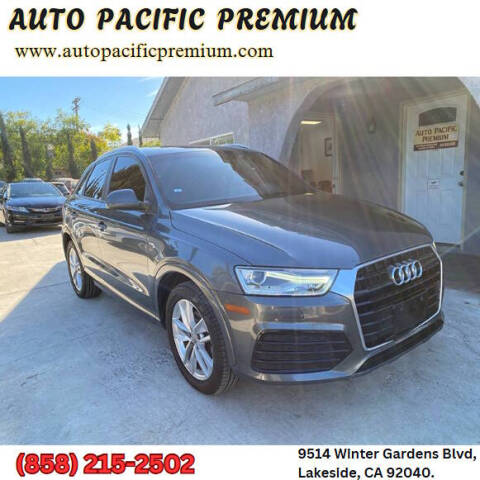 2018 Audi Q3 for sale at Auto Pacific Premium in Lakeside, CA