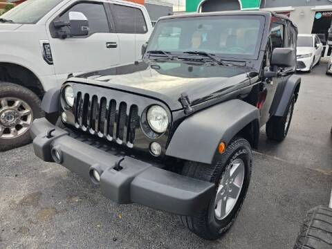 2018 Jeep Wrangler JK for sale at Start Auto Liquidation in Miramar FL