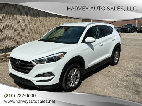 2016 Hyundai Tucson for sale at Harvey Auto Sales, LLC. in Flint MI