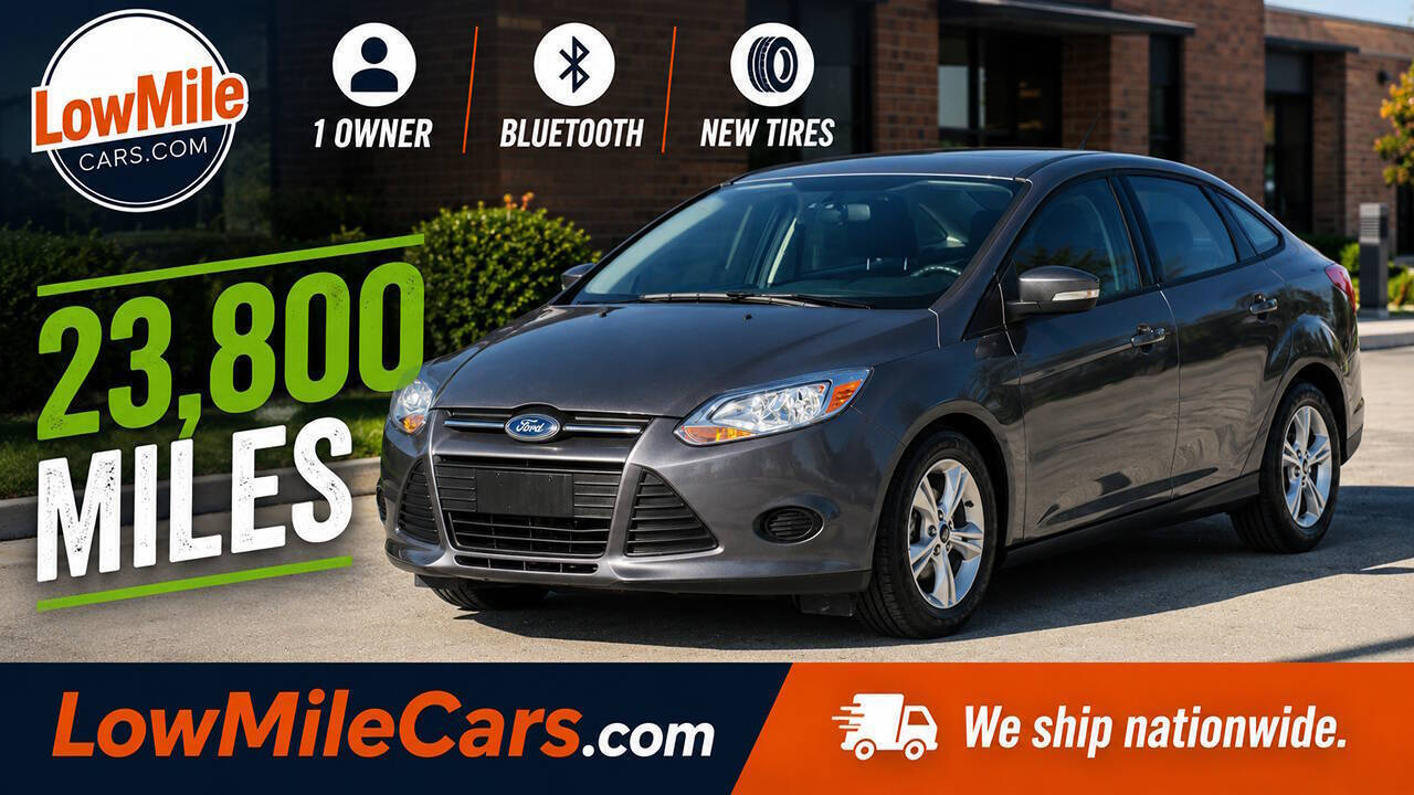 Pewter 2013 Ford Focus SE SE 4dr Sedan 1