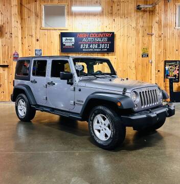 2017 Jeep Wrangler Unlimited for sale at Boone NC Jeeps-High Country Auto Sales in Boone NC