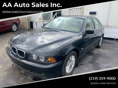 2002 BMW 5 Series for sale at AA Auto Sales Inc. in Gary IN