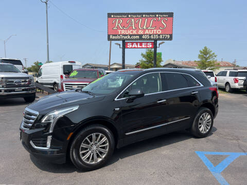 2018 Cadillac XT5 for sale at RAUL'S TRUCK & AUTO SALES, INC in Oklahoma City OK