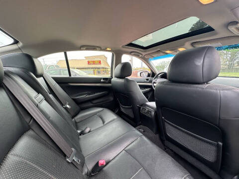 2012 Infiniti G25 Sedan x