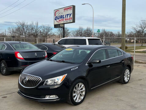 2015 Buick LaCrosse for sale at QUALITY AUTO SALES in Wayne MI