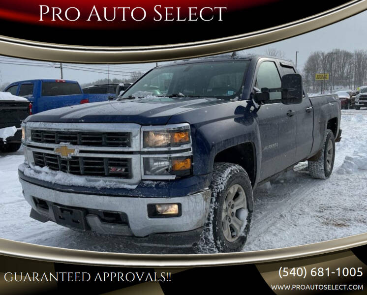 2014 Chevrolet Silverado 1500 for sale at Pro Auto Select in Fredericksburg VA