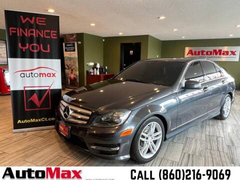 2013 Mercedes-Benz C-Class for sale at AutoMax in West Hartford CT