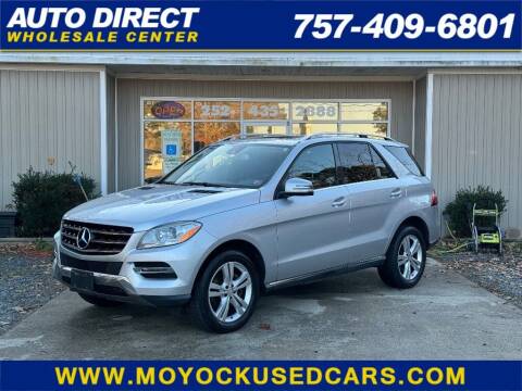 2014 Mercedes-Benz M-Class for sale at Auto Direct Wholesale Center in Moyock NC