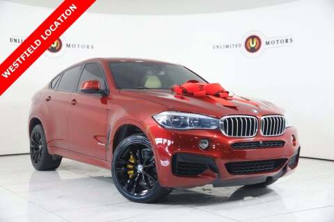2015 BMW X6 for sale at INDY'S UNLIMITED MOTORS - UNLIMITED MOTORS in Westfield IN