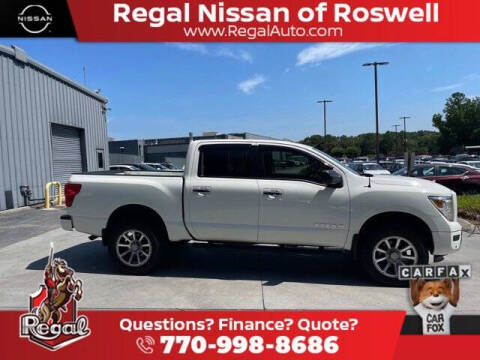 2021 Nissan Titan for sale at Southern Auto Solutions-Regal Nissan in Marietta GA