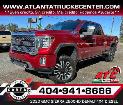 2020 GMC Sierra 2500HD for sale at ATLANTA TRUCK CENTER LLC in Doraville GA