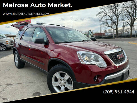 2010 GMC Acadia for sale at Melrose Auto Market. in Melrose Park IL