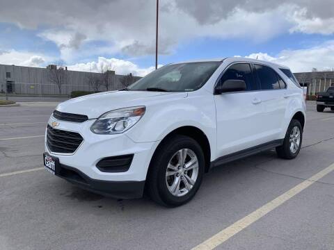 2016 Chevrolet Equinox for sale at BELOW BOOK AUTO SALES in Idaho Falls ID