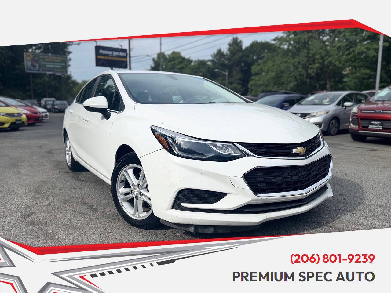 2018 Chevrolet Cruze LT Sedan FWD