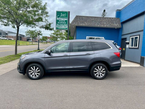 2021 Honda Pilot for sale at Jon's Auto in Marquette MI