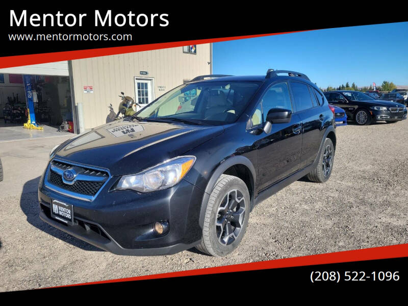 2015 Subaru XV Crosstrek for sale at Mentor Motors in Idaho Falls ID