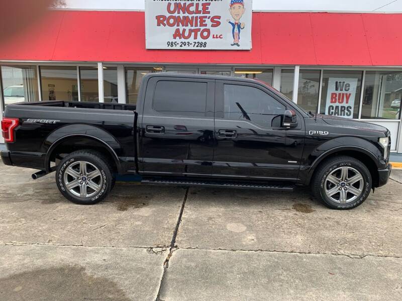 2016 Ford F-150 for sale at Uncle Ronnie's Auto LLC in Houma LA