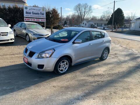 2009 Pontiac Vibe for sale at GREENFIELD AUTO SALES in Greenfield IA