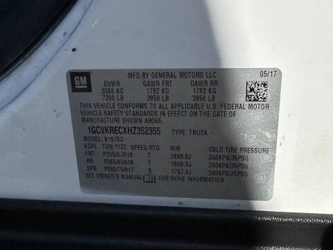 2017 Chevrolet Silverado 1500 LT Z71